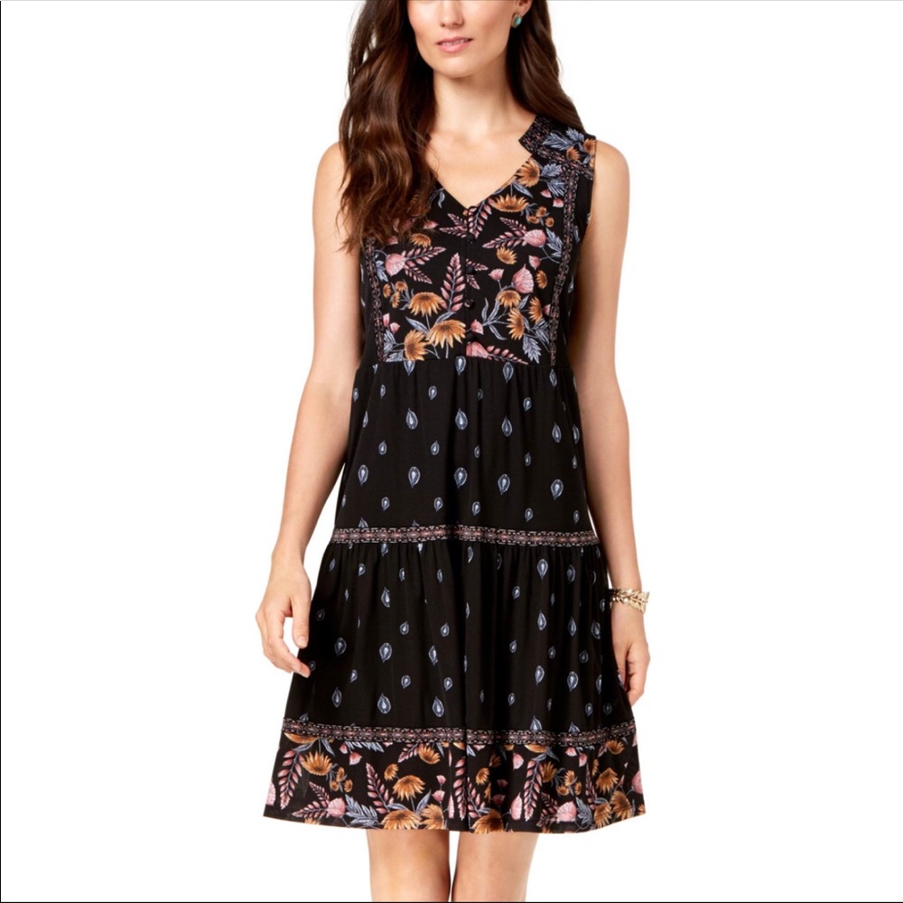 Style and co. peasant dress Small